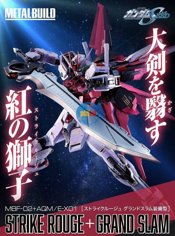 Brand New Unopen BANDAI METAL BUILD STRIKE ROUGE ＋ GRAND SLAM Action Figure