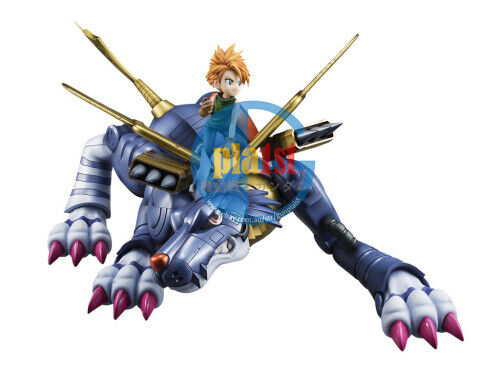 Megahouse G.E.M. Series Digimon Adventure MetalGarurumon and Yamato Ishida