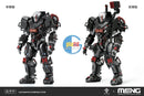 Meng Ling Cage 1/9 Heavy Duty Mecha MU-2 Dawn White Shark-04 Plastic Kit (25cm)