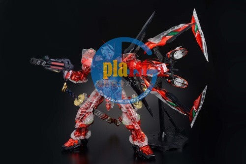 New P-Bandai PG 1/60 Gundam Astray Red Frame Kai [Titanium Clear Armor Ver.]