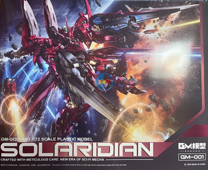 Brand New GM-Godomo 1/72 Solaridian (Metal Alloy Skeleton) Plasitc Model Kit