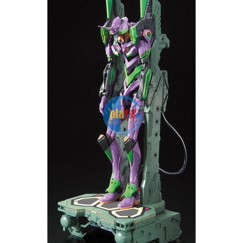 Brand New BANDAI RG Evangelion EVA Unit-01 DX Transport Platform Set