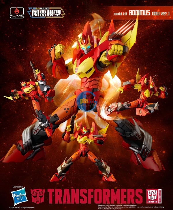 Brand New Flame Toys Furai Model Transformer Rodimus (IDW version) Plastic Kit