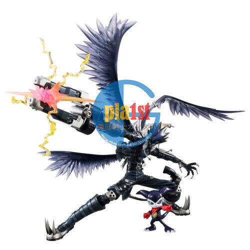 Brand New Digimon Tamers G.E.M. Series Beelzebumon & Impmon Action Figure