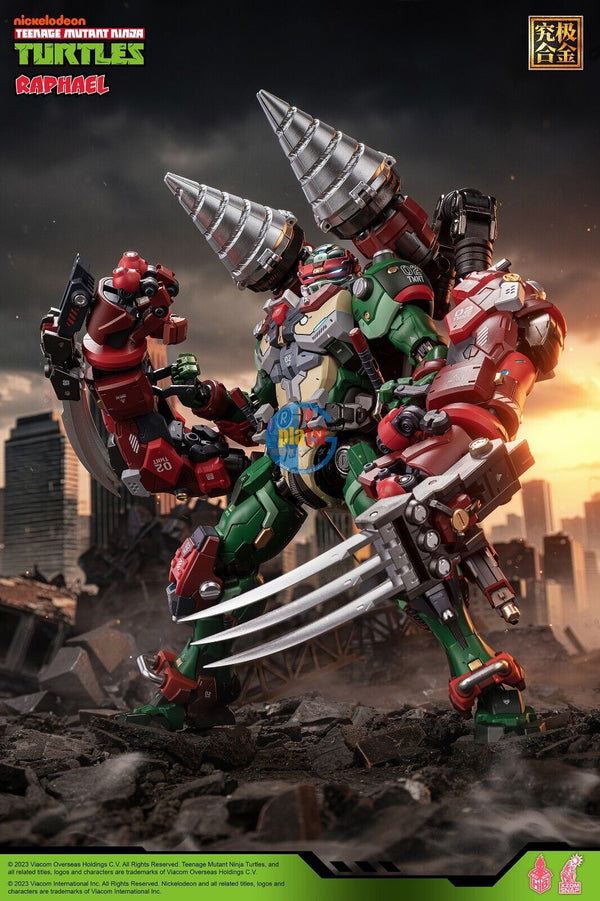 Brand New Heat Boys HB0013 Mutant Ninja Turtles Raphael Action Figure