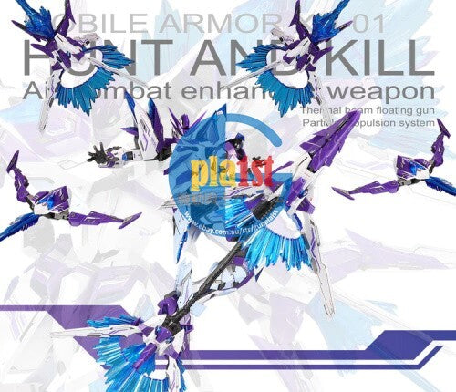 Brand New SNAA MG 1/100 XH-01 Hunting Falcon Hunt and Kill (Soul Awakening Ver.)