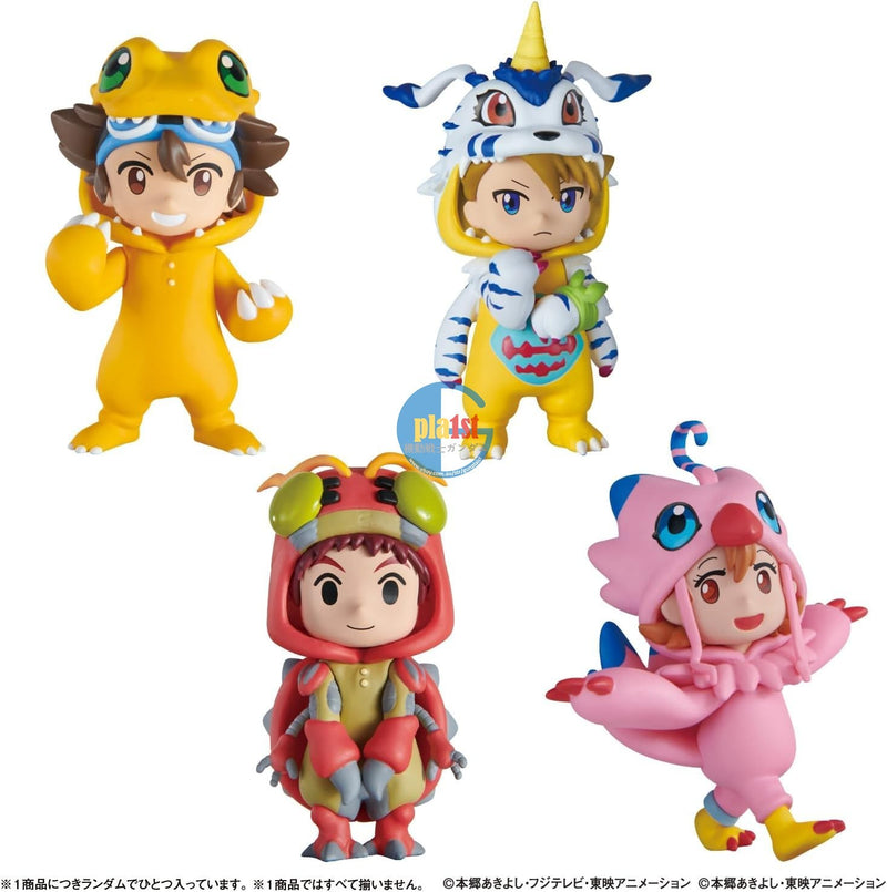 Brand New Bandai BN Figure Q Digimon Kigurumi Blind Box Full Set (Set of 8)