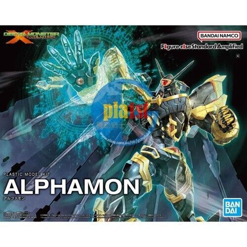 Brand New Bandai Figure-rise Standard Amplified Digimon ALPHAMON Plastic Model