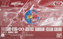 Brand New P-BANDAI HG 1/144 Gundam Base ZGMF-X1 Justice Gundam Clear Color Ver.