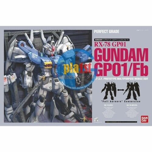 Brand New Unopen BANDAI PG 1/60 GUNDAM RX-78 GP01 GP01/FB